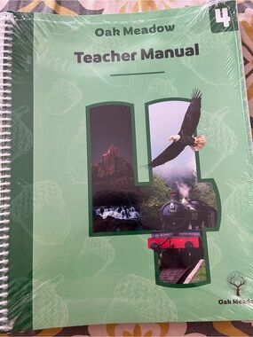 Oak Meadow Green Teacher Manual - Spiral-Bound Sealed New